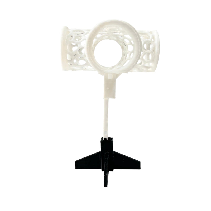 Aquarium Floating Tunnel. Floating Hide For Fish, Safe Plastic For Aquariums (Includes Stand)