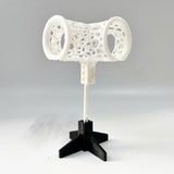 Aquarium Floating Tunnel. Floating Hide For Fish, Safe Plastic For Aquariums (Includes Stand)