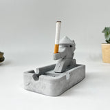 Samurai-Shaped Ashtray