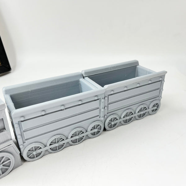 3D-Printed Vintage Train Model Planter