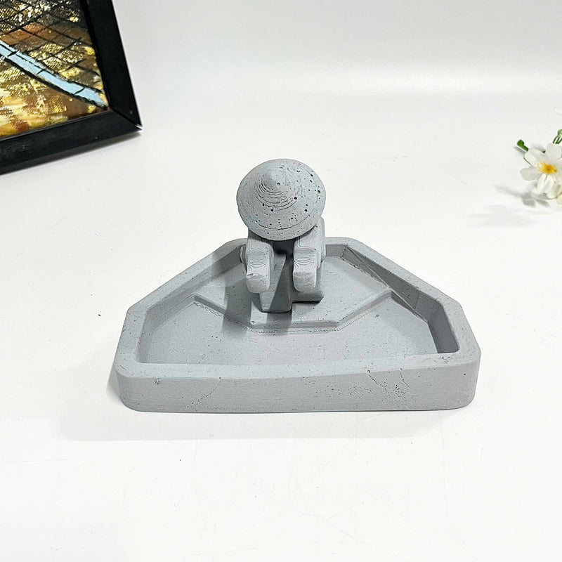 Warrior-Shaped Ashtray Holder