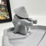 Warrior-Shaped Ashtray Holder