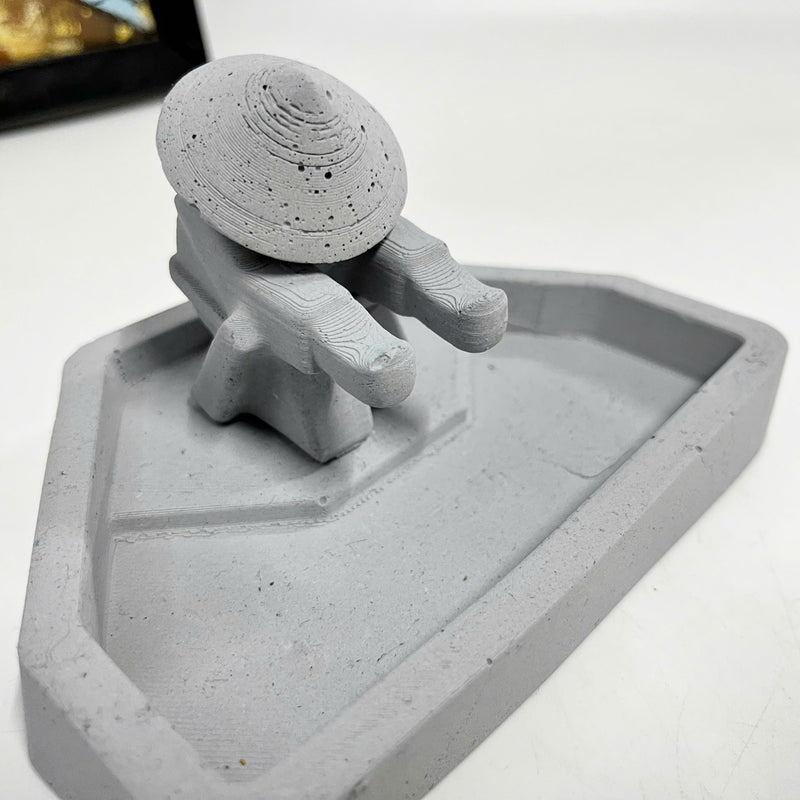 Warrior-Shaped Ashtray Holder