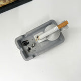 Samurai Ashtray with Outstretched Hands