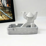 Samurai Ashtray with Outstretched Hands