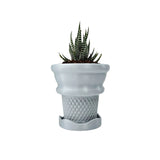 Ice Cream Cone Planter, Tabletop Ice Cream Plant Pot, Summer Patio Art