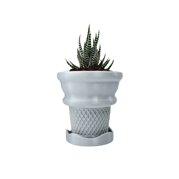 Ice Cream Cone Planter, Tabletop Ice Cream Plant Pot, Summer Patio Art