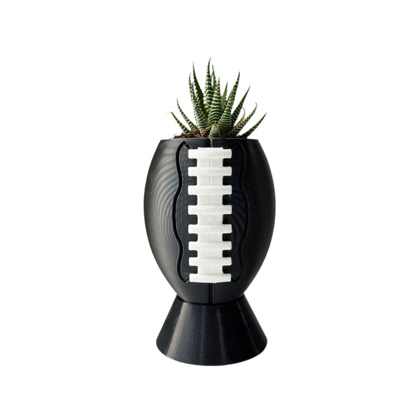 Rugby plant pot, flower vase, 3D printing