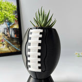 Rugby plant pot, flower vase, 3D printing
