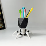Virus Planter, Pencil Holder Gift, Bacteriophage 3D print Minimalist