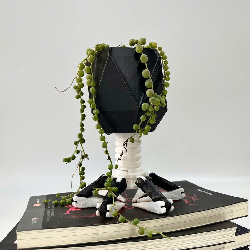 Virus Planter, Pencil Holder Gift, Bacteriophage 3D print Minimalist