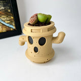 Lloid the Gyroid Planter, Cute Planter Pot
