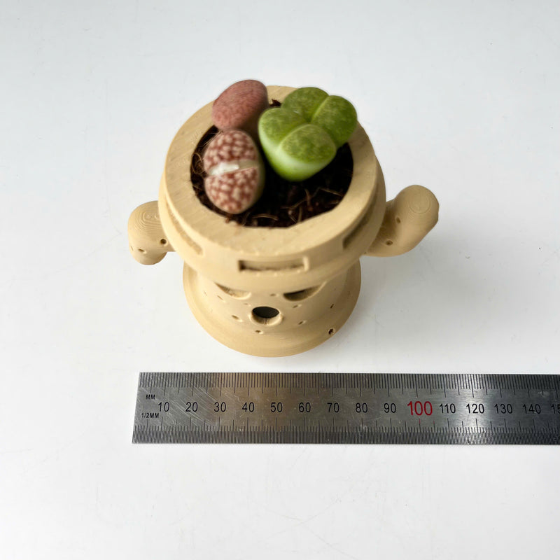 Lloid the Gyroid Planter, Cute Planter Pot