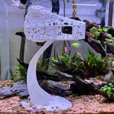 Tunnel Hide for Fish – Comes with Stand – Safe Plastic For Aquariums (Spaceship)