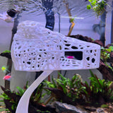 Tunnel Hide for Fish – Comes with Stand – Safe Plastic For Aquariums (Spaceship)