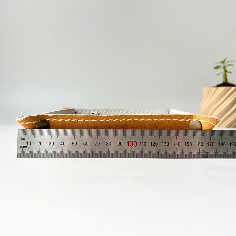 Engraved Leather Tray – Snap Corners – Compact & Unique