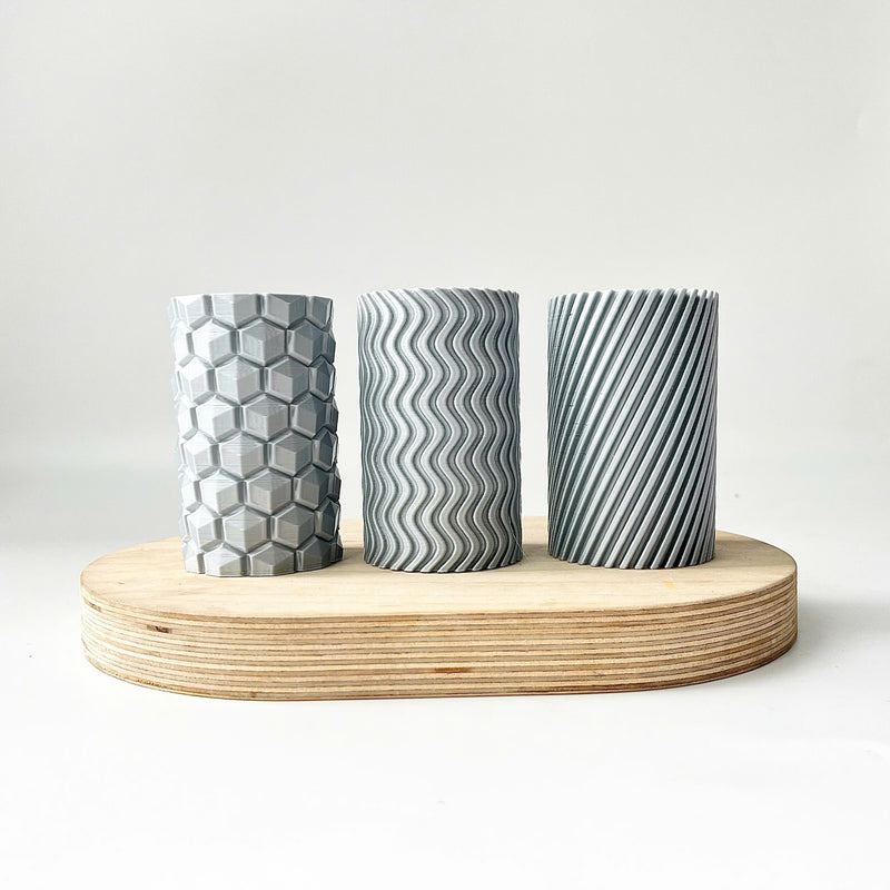 Protective Sleeve for Spice Jar - Shock-Resistant  - Knurled Texture for Easy Handling