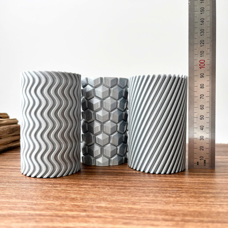 Protective Sleeve for Spice Jar - Shock-Resistant  - Knurled Texture for Easy Handling