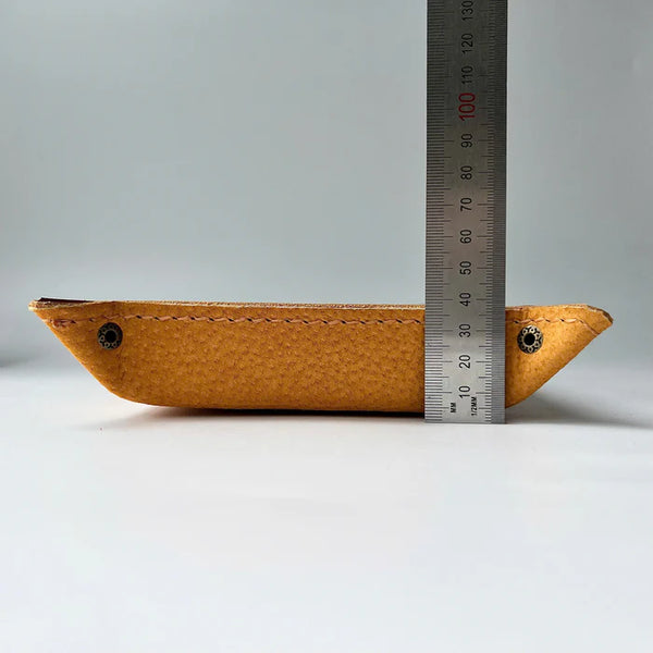 Engraved Leather Tray – Snap Corners – Compact & Unique (Astro)