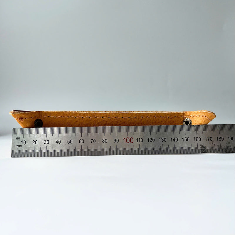 Engraved Leather Tray – Snap Corners – Compact & Unique (American)