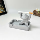 Warrior-Shaped Ashtray