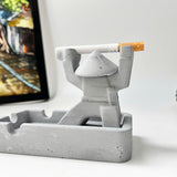 Warrior-Shaped Ashtray