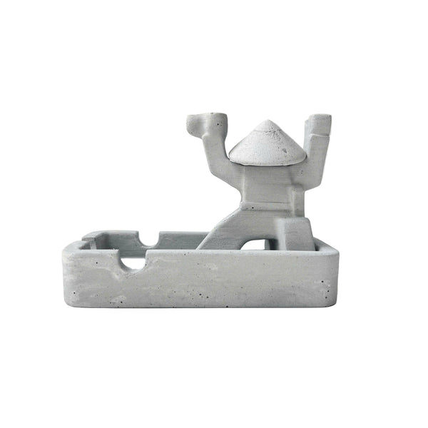 Warrior-Shaped Ashtray