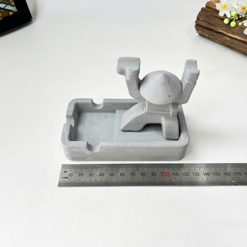 Warrior-Shaped Ashtray