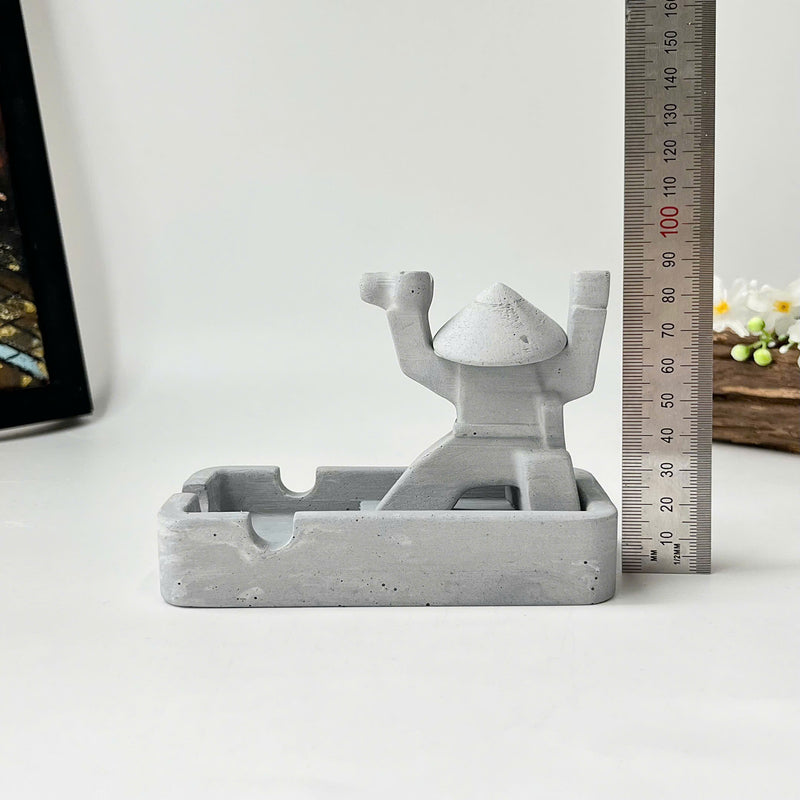 Warrior-Shaped Ashtray