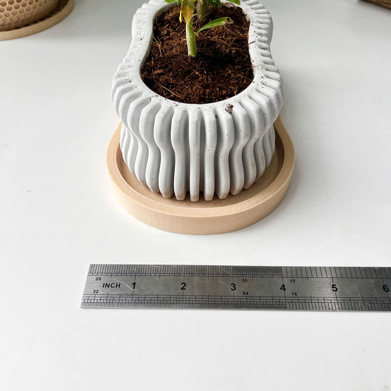 Wavy Plant Pot