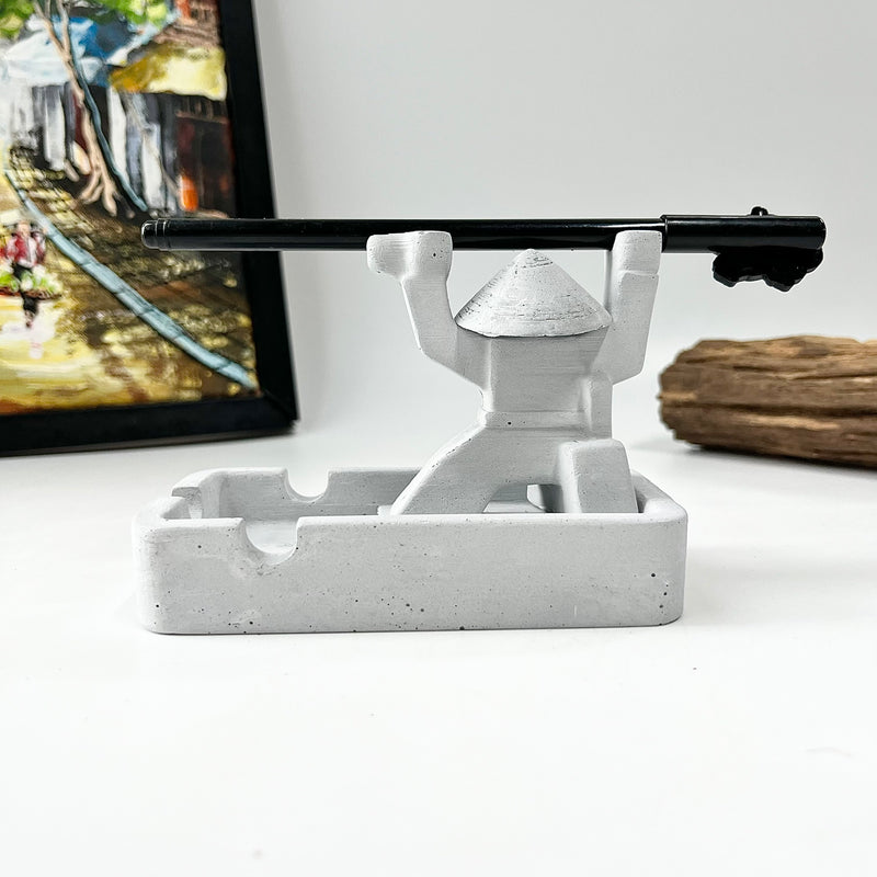 Warrior-Shaped Ashtray