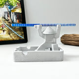 Warrior-Shaped Ashtray