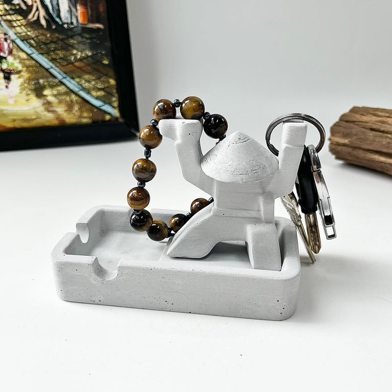 Warrior-Shaped Ashtray