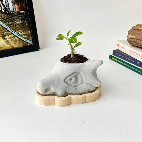 Cubone Plant Pot