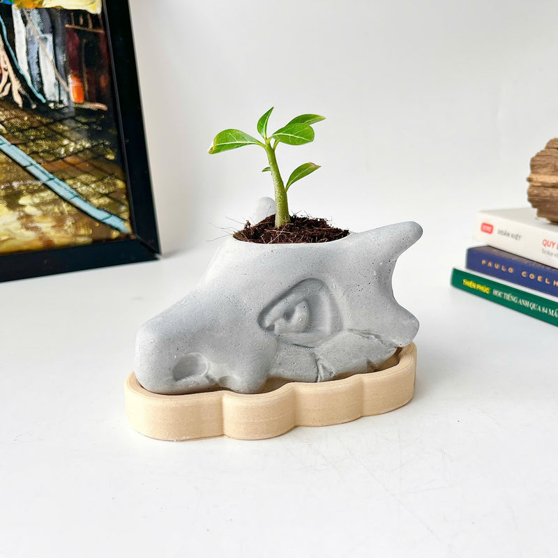 Cubone Plant Pot