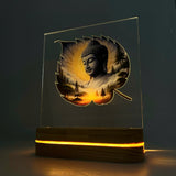 Meditation Buddha Lamp