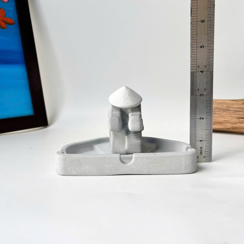 Warrior-Shaped Ashtray Holder