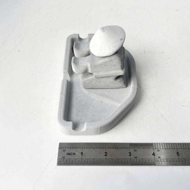 Warrior-Shaped Ashtray Holder