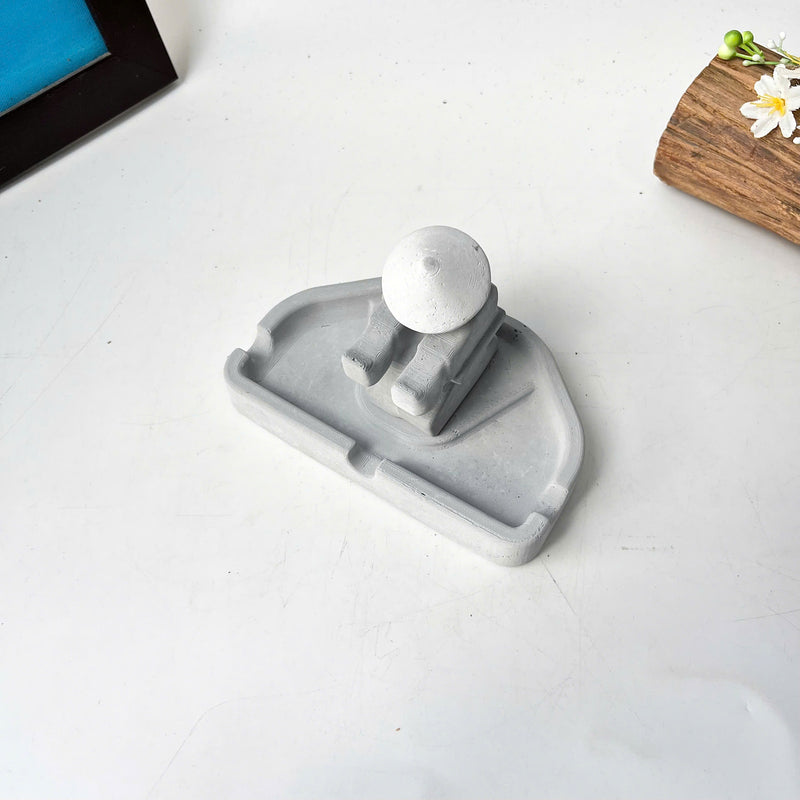 Warrior-Shaped Ashtray Holder