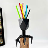 Virus Planter, Pencil Holder Gift, Bacteriophage 3D print Minimalist