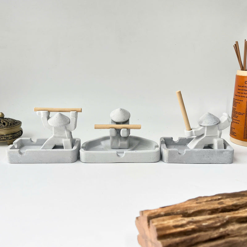 Combo of 3 Warrior Decorative Trays