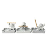 Combo of 3 Warrior Decorative Trays
