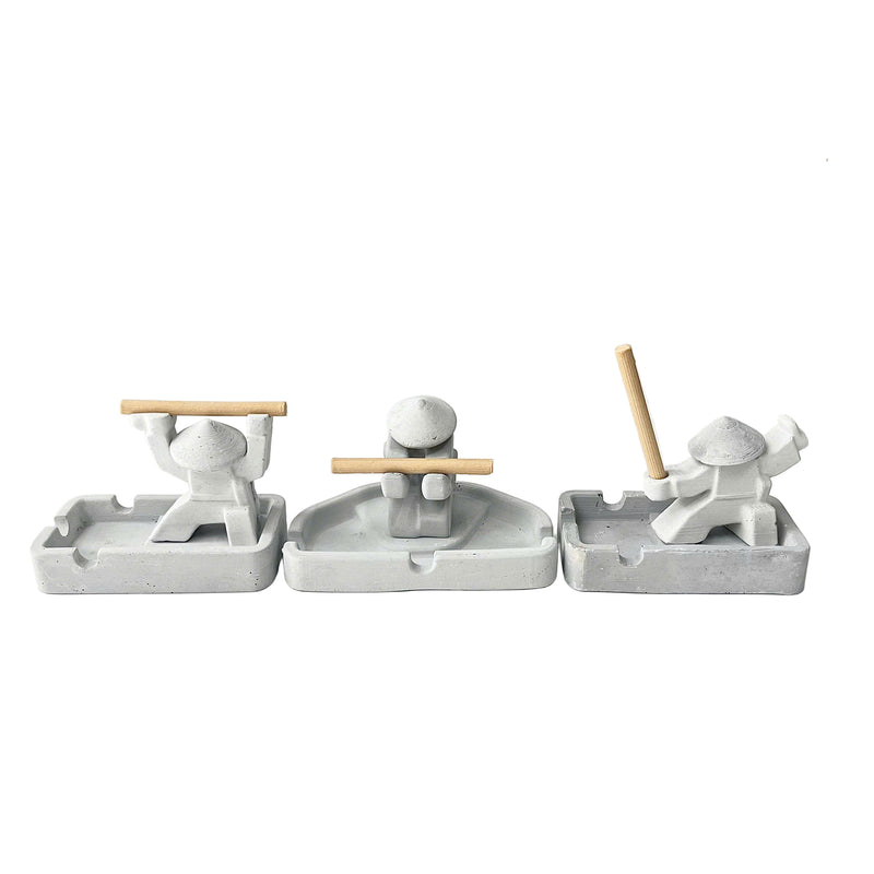 Combo of 3 Warrior Decorative Trays