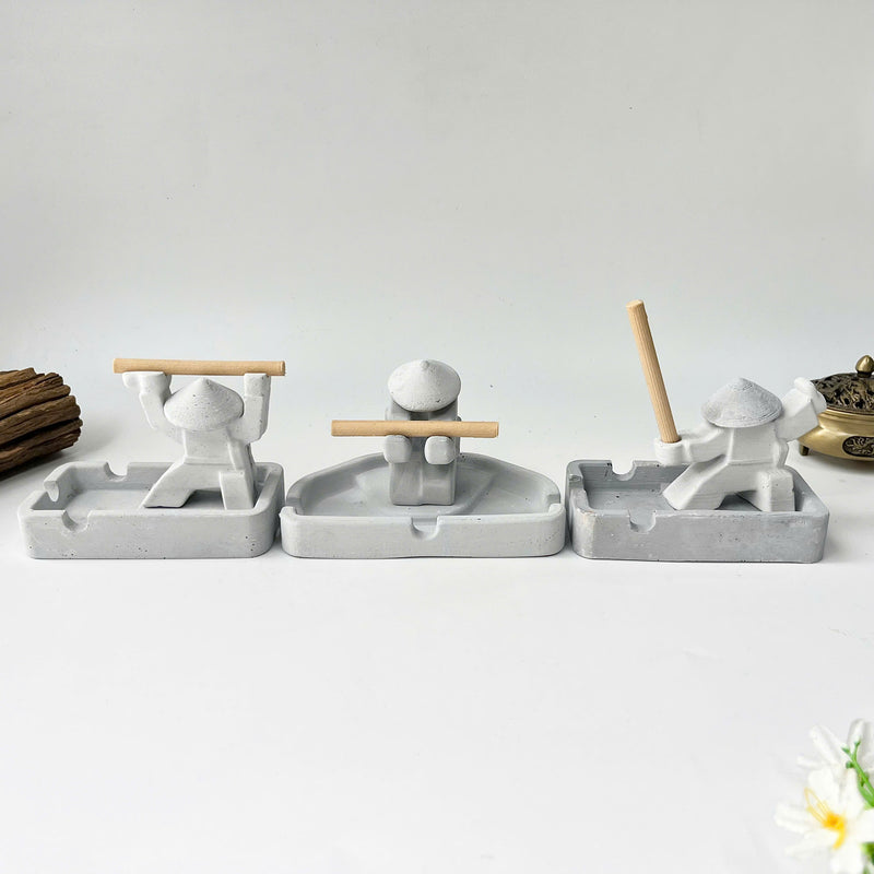 Combo of 3 Warrior Decorative Trays