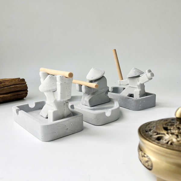 Combo of 3 Warrior Decorative Trays