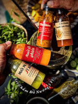 Set of 5 Vietnamese Dipping Sauces – Grilling & Snack Set