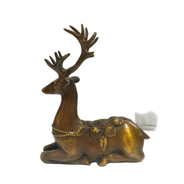 Bronze Deer Statue – Symbol of Luck, Prosperity & Longevity
