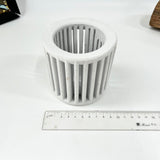 Concrete Candle Holder – Vertical Light Effect (2)