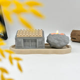 Mini Zen House Candle Holder