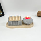 Mini Zen House Candle Holder